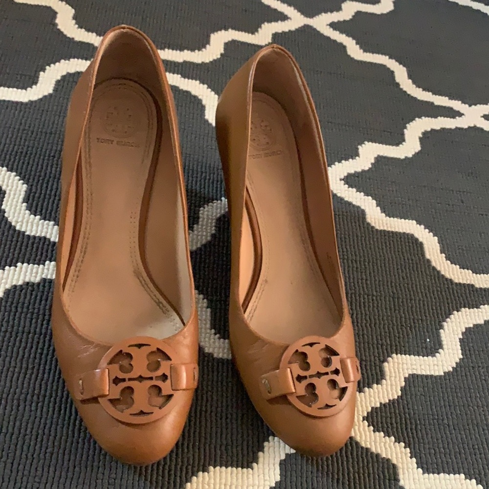 Tory Burch shoes Alice leather wedge
